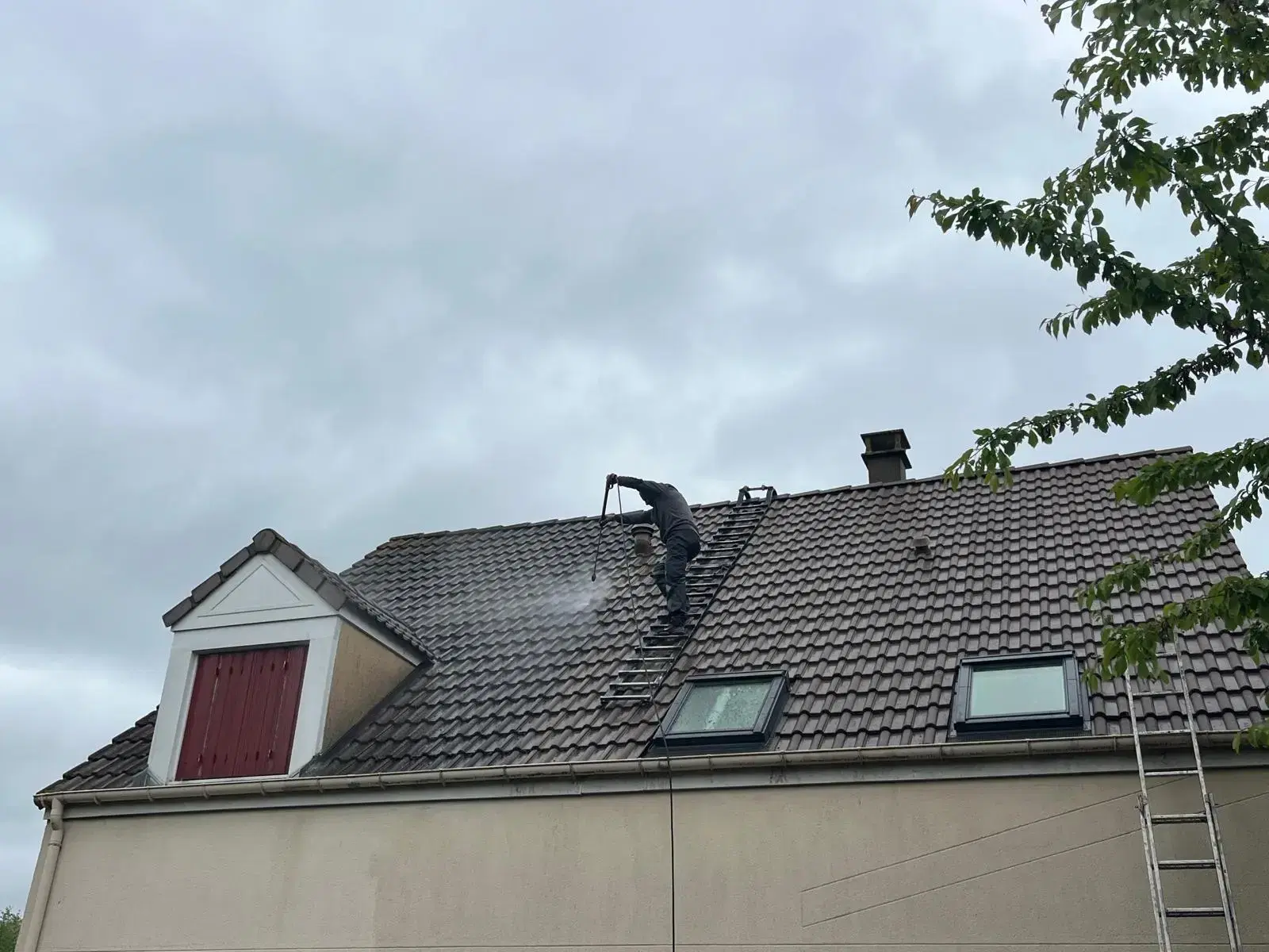 Décapage de toiture