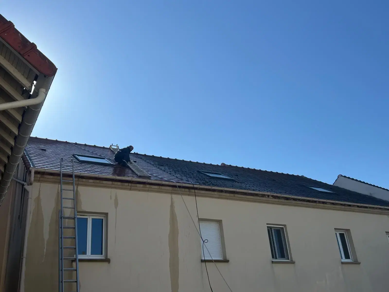 Décapage de toiture