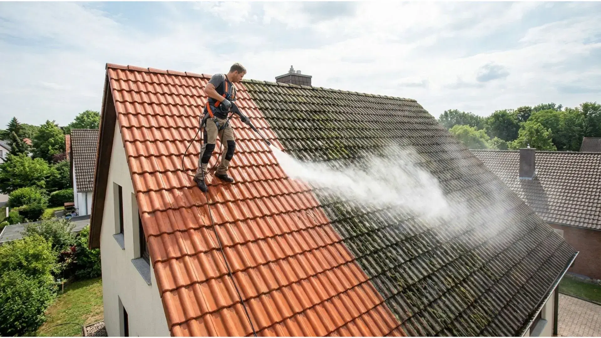 Nettoyage toiture Metz – HPRO-TOITURE