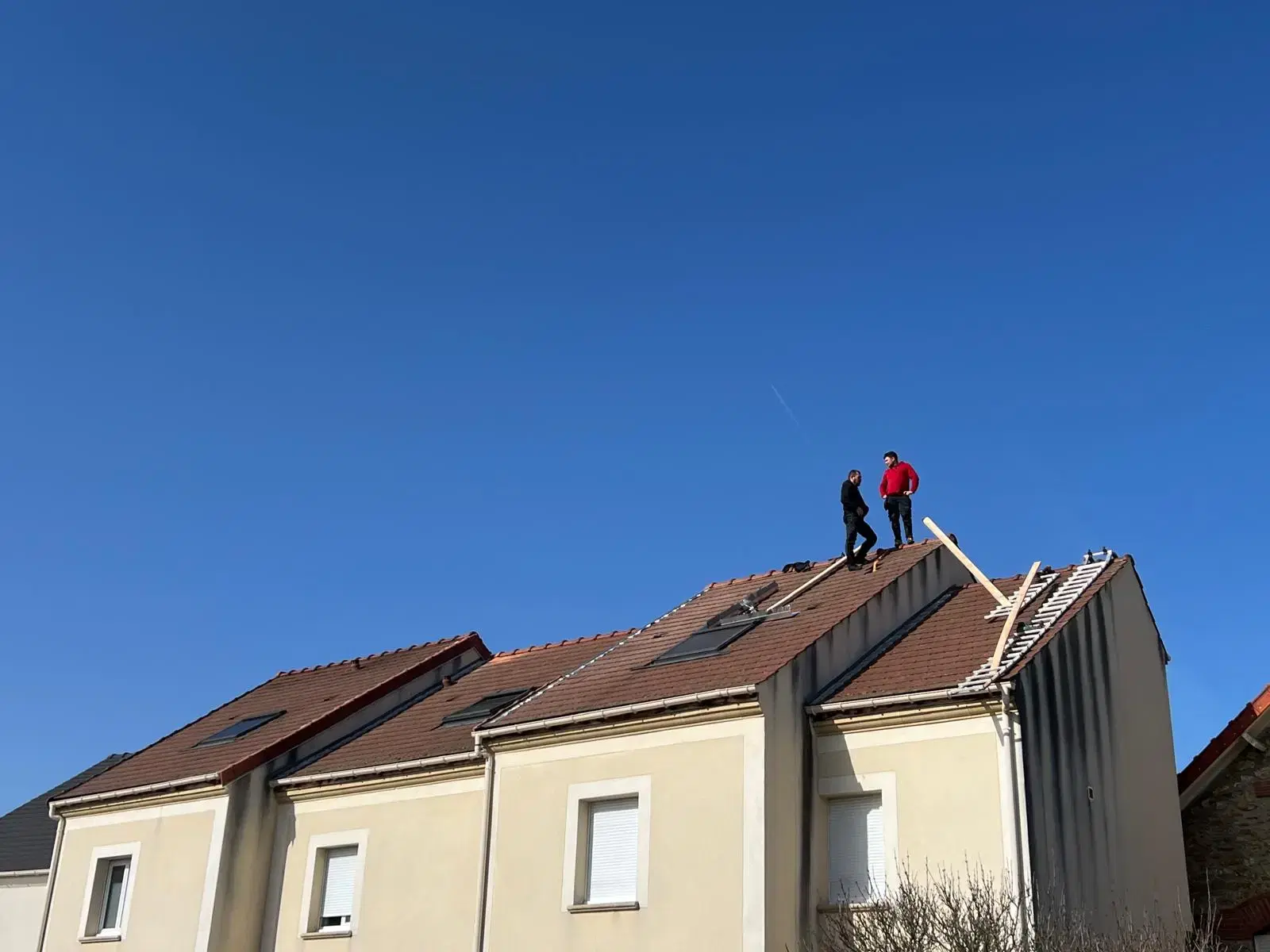 Remplacement de pente, de rive zingue et plomb